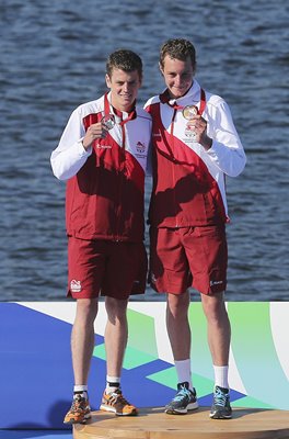 Alistair and Jonathan Brownlee Commonwealth Games 2014