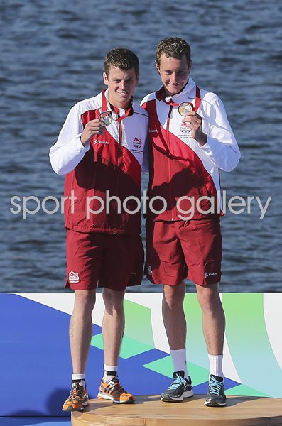 Alistair and Jonathan Brownlee Commonwealth Games 2014