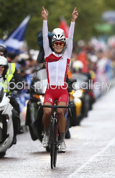 Lizzie Armitstead Road Race Gold Commonwealth Games 2014