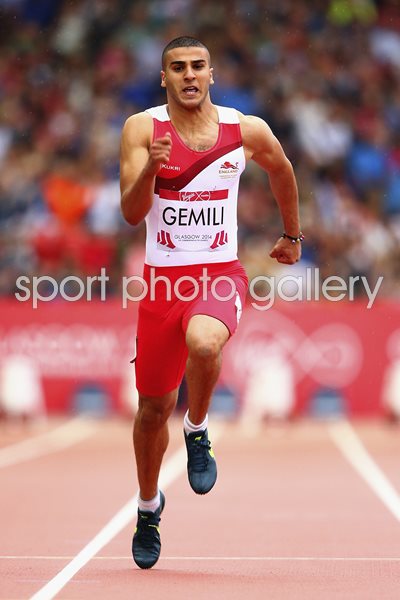 Adam Gemili Men's 100m Commonwealth Games 2014
