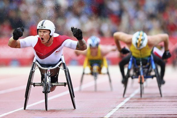 David Weir T54 1500m Commonwealth Games 2014