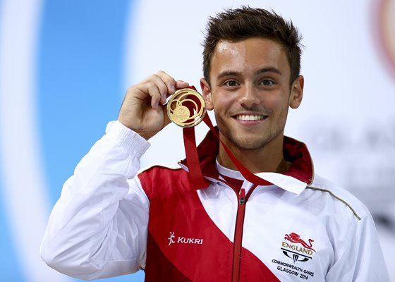 Tom Daley 10m Platform Gold Commonwealth Games 2014