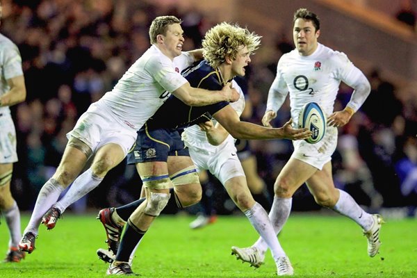 Richie Gray Scotland v England 2012