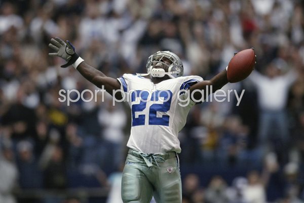 Emmitt Smith Dallas Cowboys NFL rushing record 2002