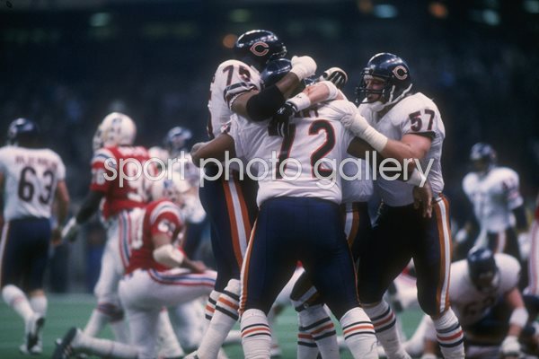 William The Fridge Perry Chicago Bears Superbowl 1986