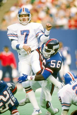 John Elway Denver Broncos v Giants 1986