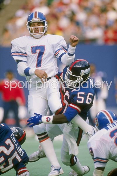 John Elway Denver Broncos v Giants 1986