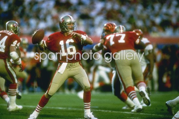 Joe Montana San Francisco 49ers Super Bowl 1989