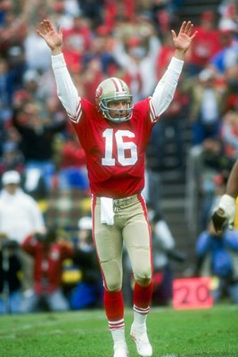 Joe Montana San Francisco 49ers Touchdwon 1991