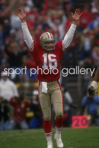 Joe Montana San Francisco 49ers Touchdwon 1991