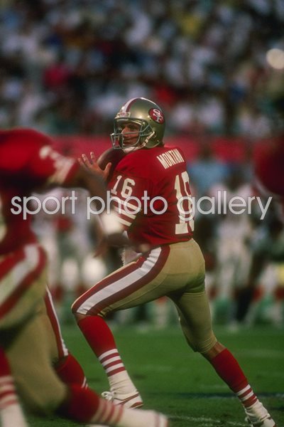 Joe Montana San Francisco 49ers Superbowl 1989 Photo | American