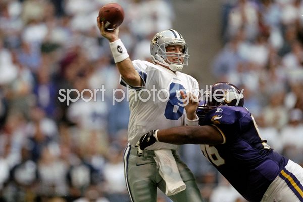 Troy Aikman Dallas Cowboys v Vikings 1998