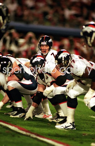 John Elway Denver Broncos v Atlanta Super Bowl 1999