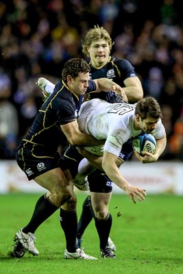 Ben Foden v Scotland 6 Nations 2012