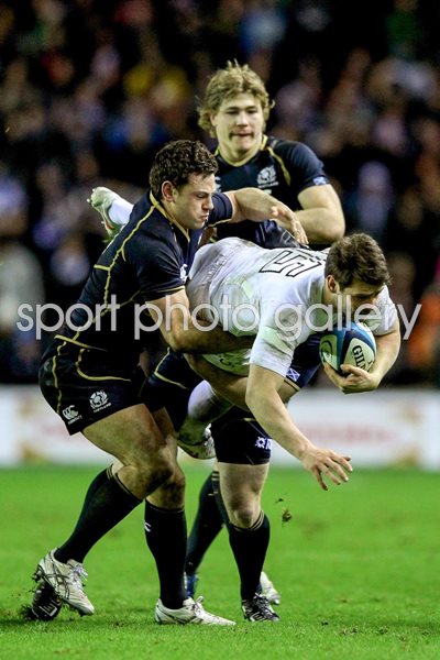 Ben Foden v Scotland 6 Nations 2012