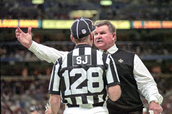 Mike Ditka New Orleans Saints 1999
