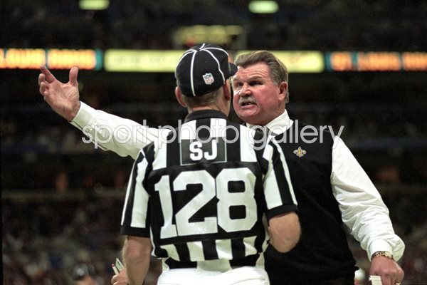 Mike Ditka New Orleans Saints 1999