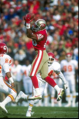 Jerry Rice San Francisco 49ers Candlestick Park 1991