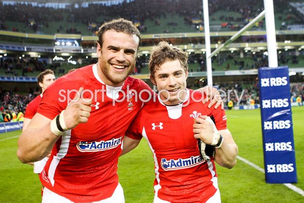 Jamie Roberts & Leigh Halfpenny Dublin 2012