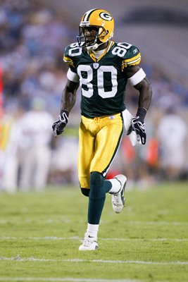 Donald Driver Green Bay Packers v Panthers 2004
