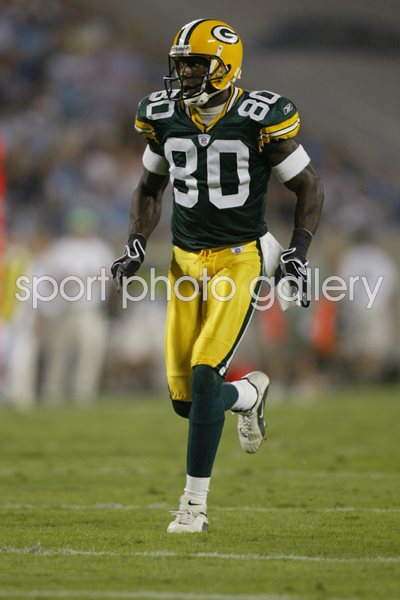 Donald Driver Green Bay Packers v Panthers 2004