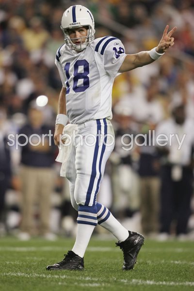 Peyton Manning  Indianapolis Colts v Patriots 2004