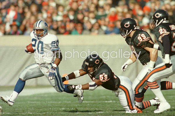 Barry Sanders Detroit Lions v Chicago Bears 1996