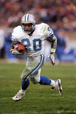 Barry Sanders Detroit Lions v Chicago Bears 1996