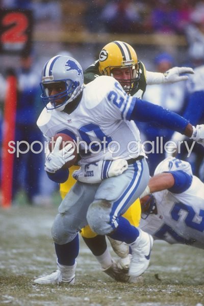 Barry Sanders Detroit Lions v Packers 1992