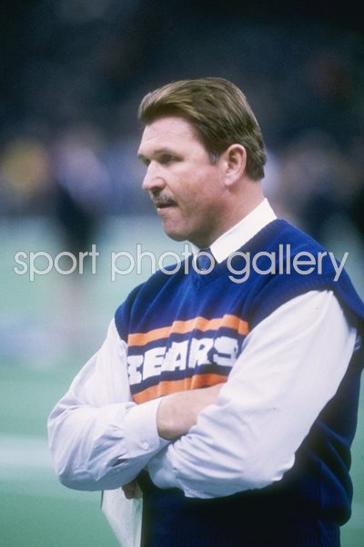 Mike Ditka Chicago Bears Head Coach Super Bowl 1986