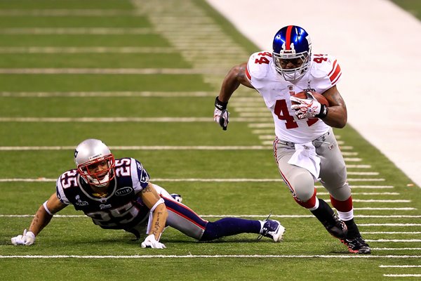 Ahmad Bradshaw New York Giants Super Bowl 2012