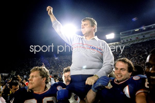 Bill Parcells New York Giants Super Bowl 1987