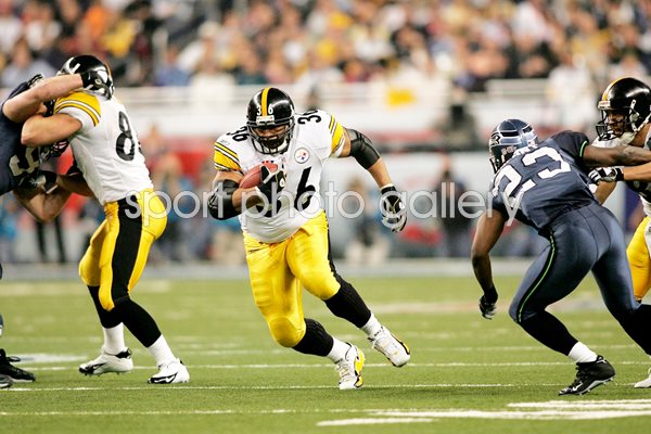 Jerome Bettis Pittsburgh Steelers Super Bowl 2006