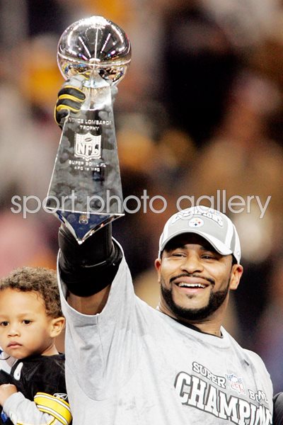 Jerome Bettis Pittsburgh Steelers Super Bowl XL 2006