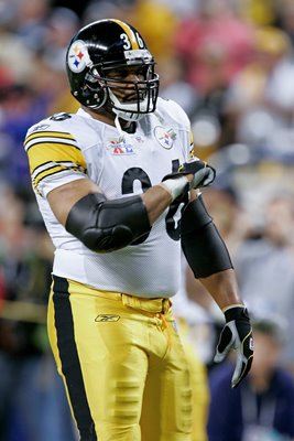 Jerome Bettis #36 Pittsburgh SteelersSuper Bowl XL 2006
