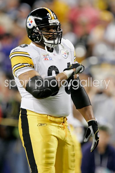 Jerome Bettis #36 Pittsburgh SteelersSuper Bowl XL 2006