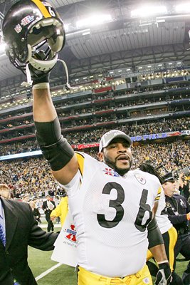 Jerome Bettis #36 Pittsburgh SteelersSuper Bowl XL 2006