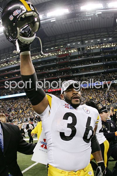 Jerome Bettis #36 Pittsburgh SteelersSuper Bowl XL 2006
