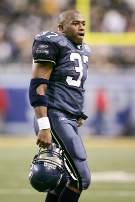 Shaun Alexander #37 Seattle Seahawks Super Bowl XL 2006