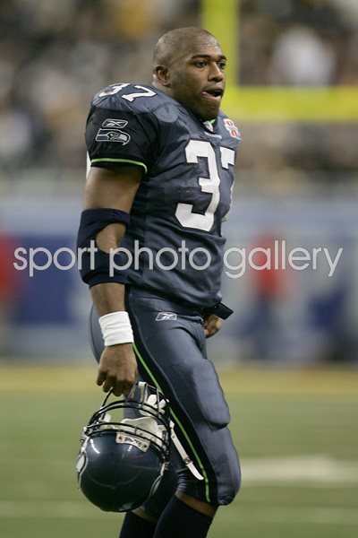 Shaun Alexander #37 Seattle Seahawks Super Bowl XL 2006