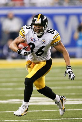 Pittsburgh Steelers Hines Ward #86 NFL FOOTBALL Women's Cut Size