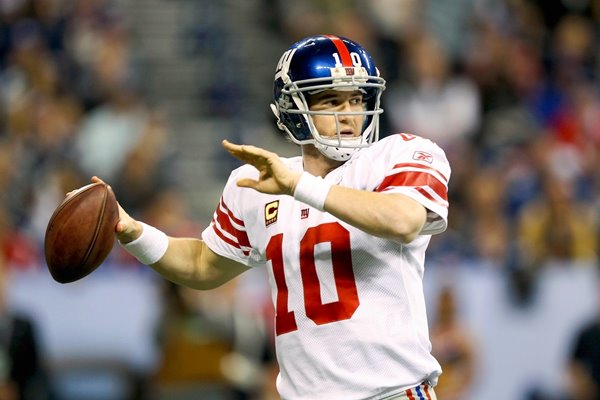 Eli Manning New York Giants Super Bowl 2012 