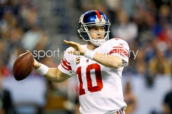 Eli Manning New York Giants Super Bowl 2012 