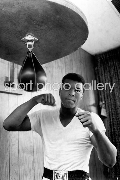 Cassius Clay (later Muhammad Ali) 1965