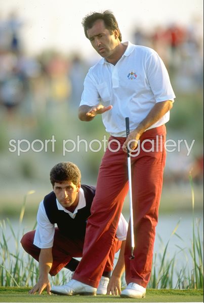 Seve Ballesteros & Jose Maria Olazabal Kiawah Island 1991