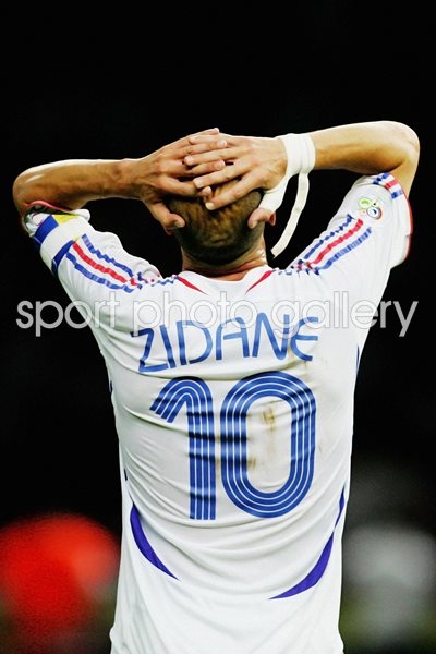 Zinedine Zidane France v Italy World Cup 2006