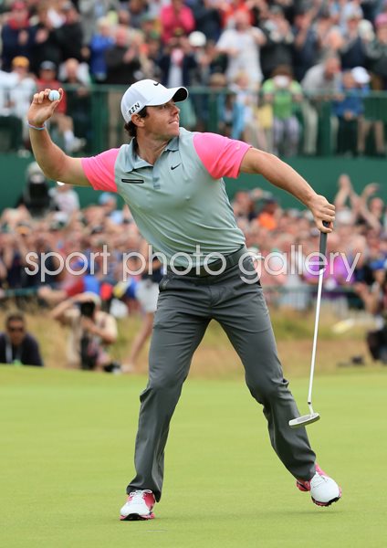 Rory McIlroy Open Champion Hoylake 2014