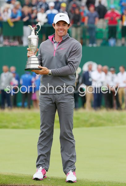 Rory McIlroy Open Champion Hoylake 2014