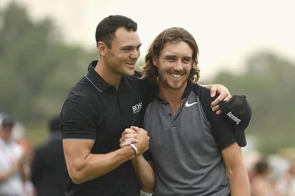 Tommy Fleetwood & Martin Kaymer Abu Dhabi HSBC 2017