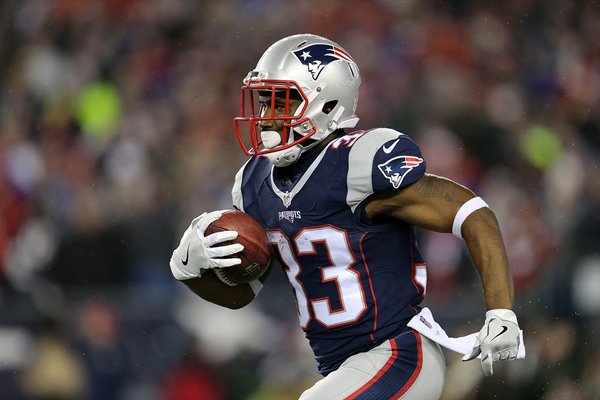 Dion Lewis New England Patriots AFC Championship 2017